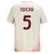 AS Roma Ndicka 5 Bortedrakt 2024-2025 Fotballdrakter