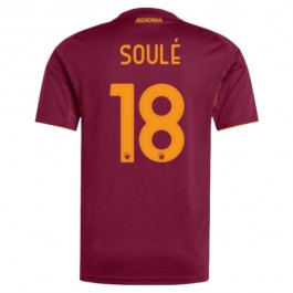 AS Roma Soule 18 Hjemmedrakt 2025-2026 Fotballdrakter