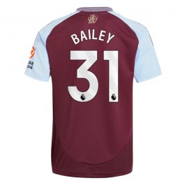 Aston Villa Bailey 31 Hjemmedrakt 2024-2025 Fotballdrakter