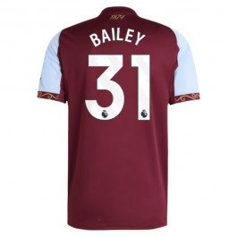 Aston Villa Bailey 31 Hjemmedrakt 2025-2026 Fotballdrakter