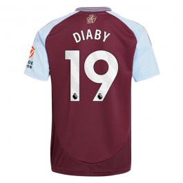 Aston Villa Diaby 19 Hjemmedrakt 2024-2025 Fotballdrakter