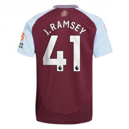 Aston Villa J.Ramsey 41 Hjemmedrakt 2024-2025 Fotballdrakter