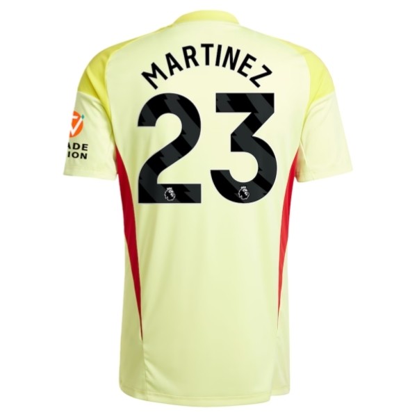 Aston Villa Martinez 23 Keeper Bortedraktsett 2025-2026 Fotballdrakter Aston Villa Martinez 23 Keeper Bortedraktsett 2025-2026 Fotballdrakter