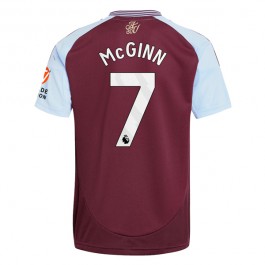 Aston Villa McGinn 7 Hjemmedrakt 2024-2025 Fotballdrakter