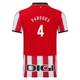 Athletic Bilbao Paredes 4 Hjemmedrakt 2025-2026 Fotballdrakter