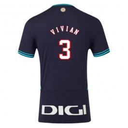 Athletic Bilbao Vivian 3 Bortedrakt 2025-2026 Fotballdrakter