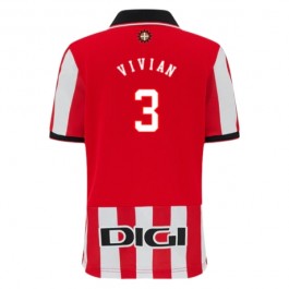 Athletic Bilbao Vivian 3 Hjemmedrakt 2025-2026 Fotballdrakter