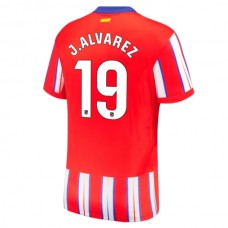 Atlético Madrid J.Alvarez 19 Hjemmedrakt 2024-2025 Fotballdrakter