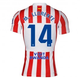 Atlético Madrid M.Llorente 14 Hjemmedrakt 2025-2026 Fotballdrakter