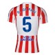 Atlético Madrid R.De Paul 5 Hjemmedrakt 2025-2026 Fotballdrakter