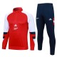 Barn Arsenal Treningsdresser 2023-24 - 1-4 Zip Rød