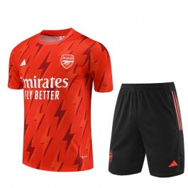 Barn Arsenal Treningstrøye Dress 2023-24 - Shorts Rød