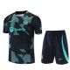 Barn FC Barcelona Treningstrøye Dress 2023-24 - Shorts Blå Camouflage