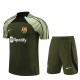 Barn FC Barcelona Treningstrøye Dress 2023-24 - Shorts Dark Grønn