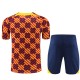 Barn FC Barcelona Treningstrøye Dress 2023-24 - Shorts Gul