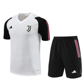 Barn Juventus Treningstrøye Dress 2023-24 - Shorts Hvit