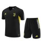 Barn Juventus Treningstrøye Dress 2023-24 - Shorts Svart