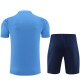 Barn Manchester City Treningstrøye Dress 2023-24 - Shorts Blå