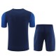 Barn Manchester United Treningstrøye Dress 2023-24 - Shorts Blå