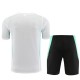 Barn Manchester United Treningstrøye Dress 2023-24 - Shorts Hvit