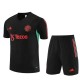 Barn Manchester United Treningstrøye Dress 2023-24 - Shorts Svart