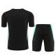 Barn Manchester United Treningstrøye Dress 2023-24 - Shorts Svart