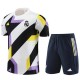 Barn Real Madrid Treningstrøye Dress 2023-24 - Shorts Svart Purple
