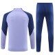 Barn Tottenham Hotspur Treningsdresser 2023-24 - 1-4 Zip Purple