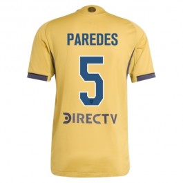Boca Juniors Paredes 5 Bortedraktsett 2025-2026 Fotballdrakter