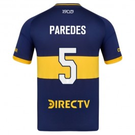 Boca Juniors Paredes 5 Hjemmedraktsett 2025-2026 Fotballdrakter