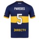 Boca Juniors Paredes 5 Hjemmedraktsett 2025-2026 Fotballdrakter