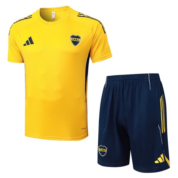 Boca Juniors Trenings-T-skjortedress 2025-26 - Shorts Gul Boca Juniors Trenings-T-skjortedress 2025-26 - Shorts Gul
