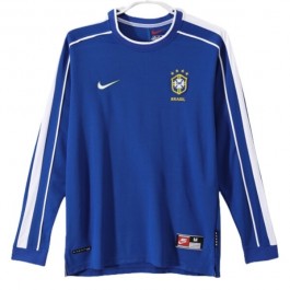 Brasil Bortedrakt Retro 1998 L/S Fotballdrakter