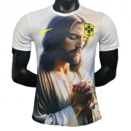 Brasil Hjemmedrakt Jesus In White 2025-2026 Fotballdrakter