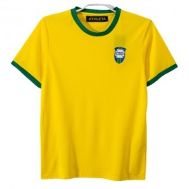 Brasil Hjemmedrakt Retro 1970 Fotballdrakter