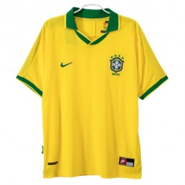 Brasil Hjemmedrakt Retro 1997 Fotballdrakter