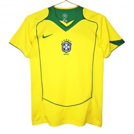 Brasil Hjemmedrakt Retro 2004 Fotballdrakter