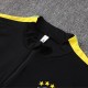 Brasil Tracksuit Barn 2026-27 - 1-4 Zip Svart