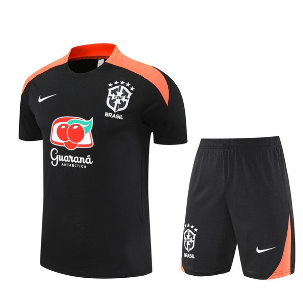 Brasil Trenings-T-skjortedress 2025-26 - Shorts Svart Brasil Trenings-T-skjortedress 2025-26 - Shorts Svart