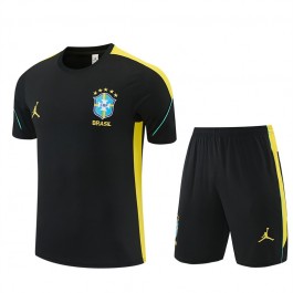 Brasil Treningsdrakt + Shorts Barn 2026-27 Svart