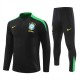 Brasil Treningsdresser 2024-25 - 1-4 Zip Svart