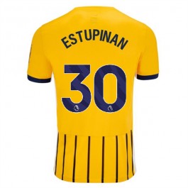 Brighton Hove Albion Estupinan 30 Bortedrakt 2024-2025 Fotballdrakter