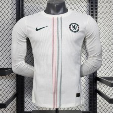 Chelsea Bortedrakt 2025-2026 L/S Fotballdrakter