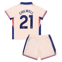 Chelsea Chilwell 21 Bortedrakt Barn 2024-2025 Fotballdrakter