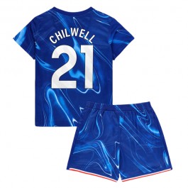 Chelsea Chilwell 21 Hjemmedrakt Barn 2024-2025 Fotballdrakter