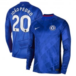 Chelsea João Pedro 20 Hjemmedrakt 2025-2026 L/S Fotballdrakter