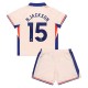 Chelsea N.Jackson 15 Bortedrakt Barn 2024-2025 Fotballdrakter