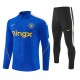 Chelsea Tracksuit Barn 2026-27 - 1-4 Zip Blå
