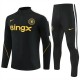 Chelsea Tracksuit Barn 2026-27 - 1-4 Zip Svart