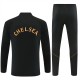 Chelsea Tracksuit Barn 2026-27 - 1-4 Zip Svart